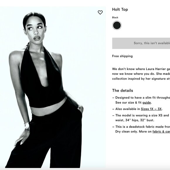 Reformation Holt Top (UNWORN - ORIGINALLY $168) - Picture 2 of 2